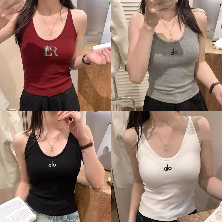 LNR Shop Tanktop Wanita Dengan Pad Cup Busa Bra Premium U Shaped Slim Body Fit Nyaman Tanpa Kawat Ka