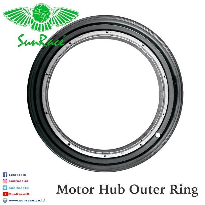 Promo RING HUB MOTOR / VELG / WHEEL BELAKANG SEPEDA LISTRIK + MAGNET Diskon
