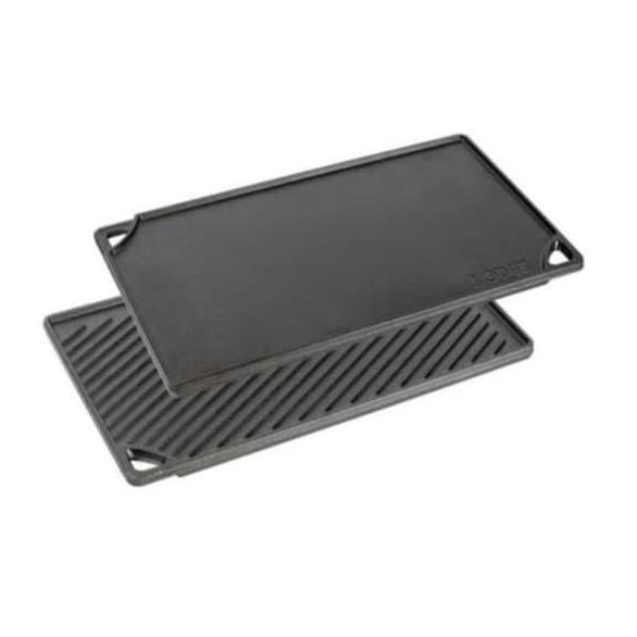 Lodge Revesible rectangle grill/griddle cast iron