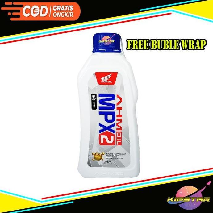 DANISTOREEMPAT - OLI MPX 2 KHUSUS HONDA MATIC BEAT VARIO SCOOPY SPACY / OLI MOTOR MATIC 0.8L