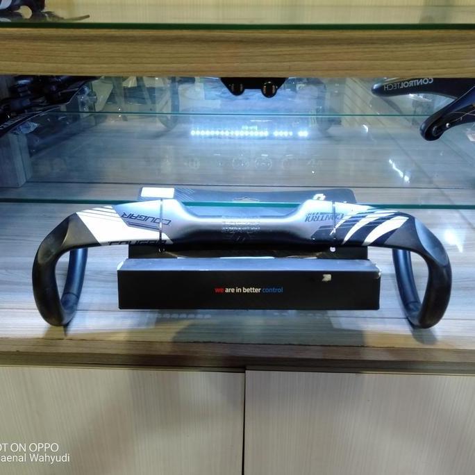 Promo Dropbar Controltech Cougar Aero 31.8mm 380mm 400mm 420mm Diskon