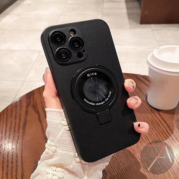 TERBARU - Iphone 12 Pro Max 12ProMax Magsafe KickStand Stand Ring Case Cover