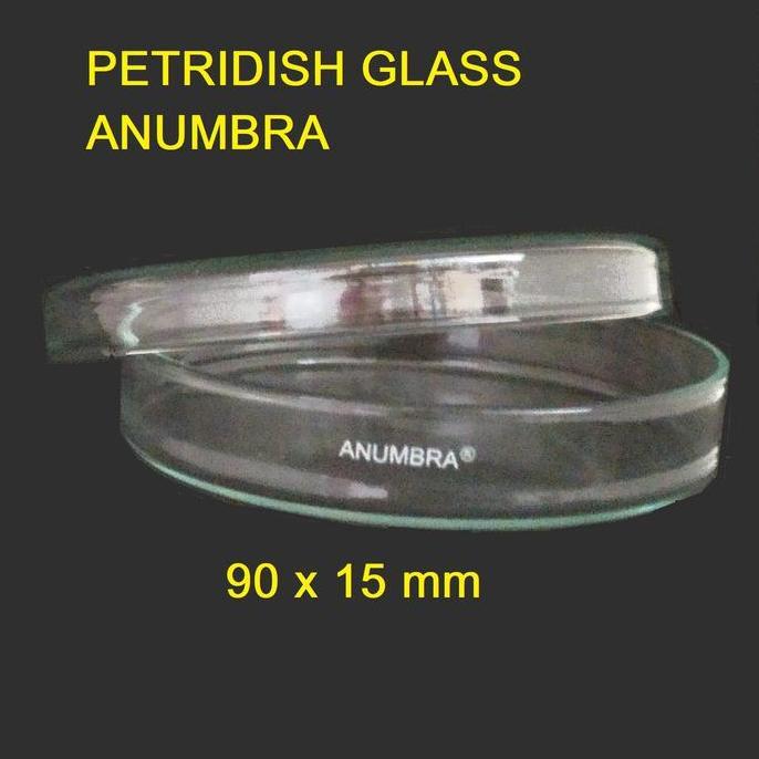 Medivix- Cawan Petri Kaca 100X15 Mm Petridish Petri Dish Cawan Kaca