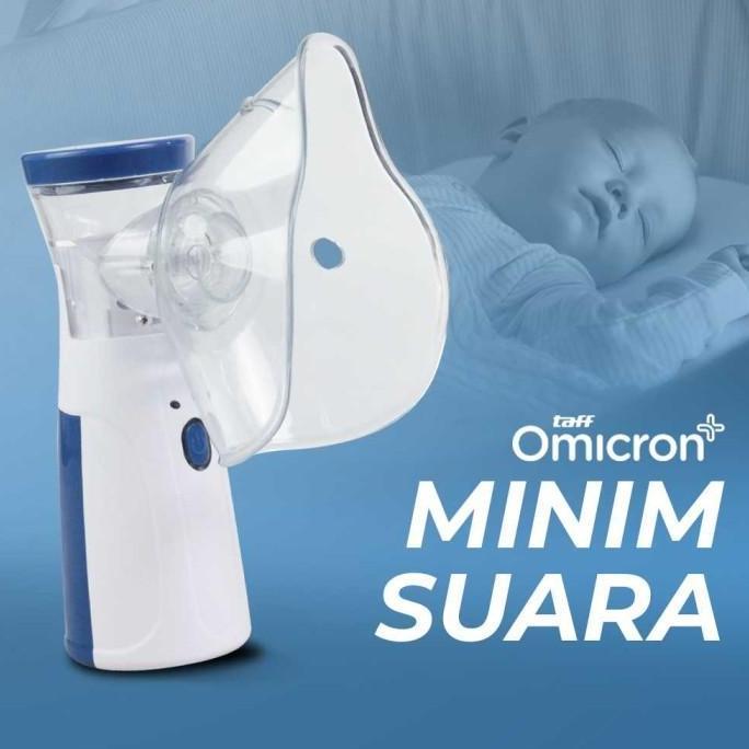 Medivix- Taffomicron Nebulizer Uap Alat Nebu Portable Inhaler Uap Obat Terapi Pernapasan Asma Anak D