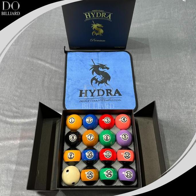 Bola Billiard HYDRA BLACK BALL SET 9 Feet / Set Bola Billiard 9 Feet Hydra Black Billiard Ball