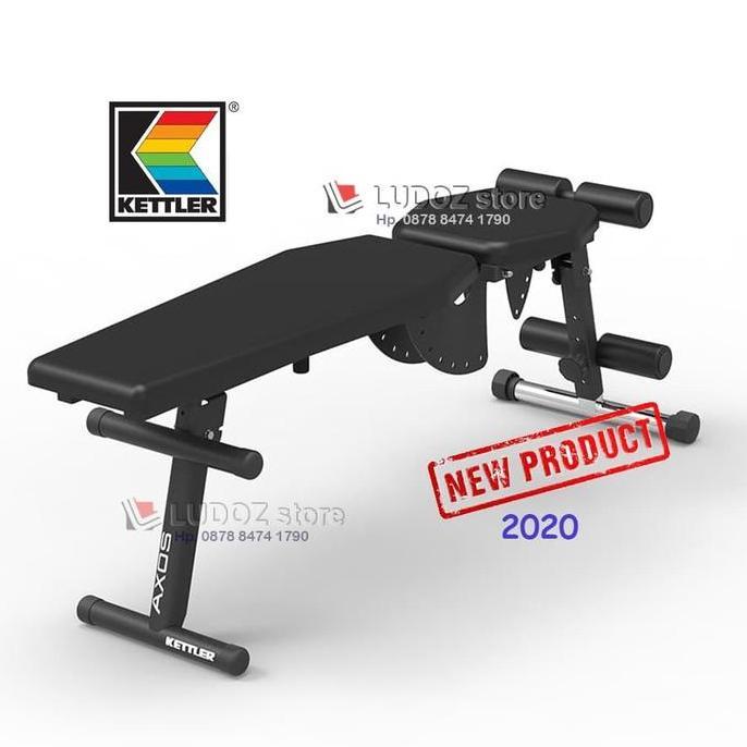 KETTLER Universal Training Bench alat Fitness Adjustable Bangku sit up