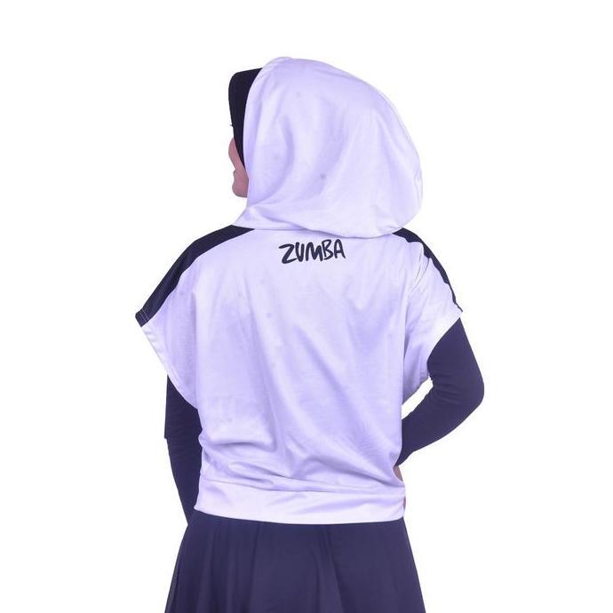 HOODIE SENAM/HOODIE ZUMBA/ BAJU SENAM DANCE/ Z WEAR TOP Muslim Hitam