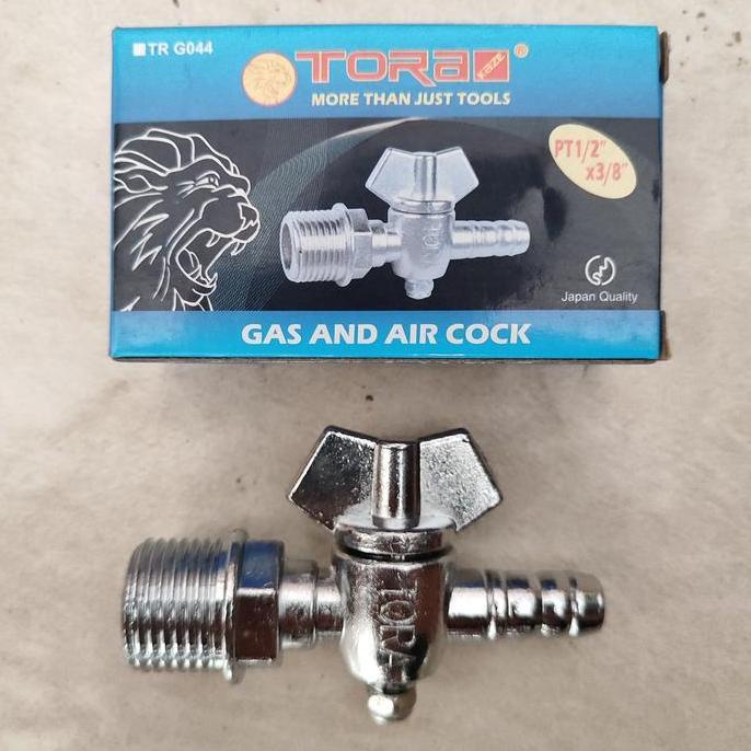 Kran Gas 1/2" Tora Japan Quality