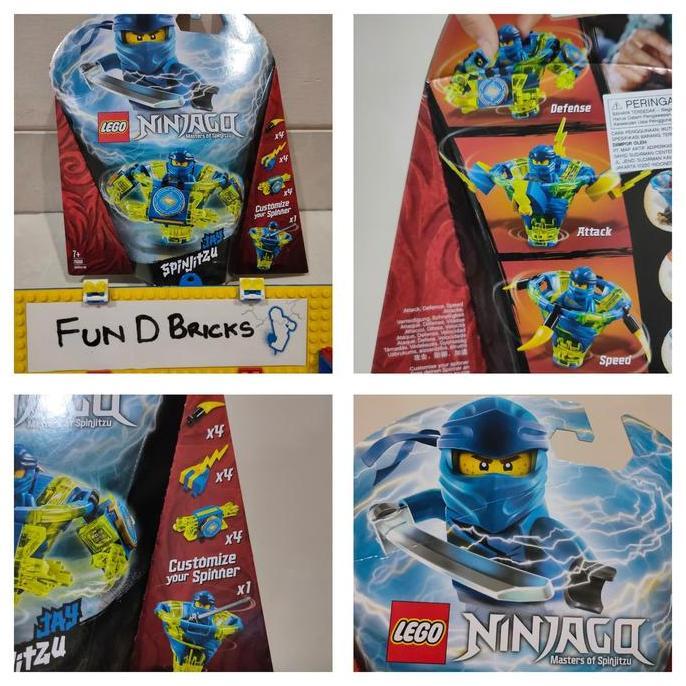 LEGO NINJAGO 70660 Spinjitzu Jay