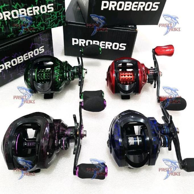Reel bc proberos handle KANAN ratio 7.2:1 / reel bc murah / reel bait casting Handle Kanan