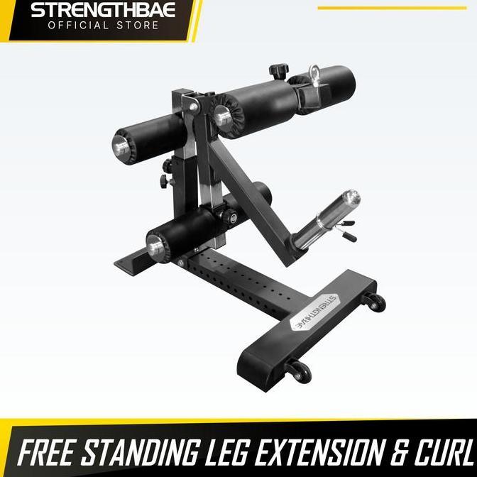 Compact Leg Extension Leg Curl STRENGTHBAE Seated Leg Extension & Lying Leg Curl Machine Home Gym Me