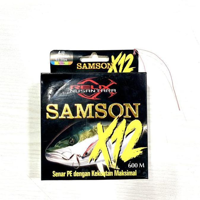 SENAR PE RELIX SAMSON X12 PE 4/600M