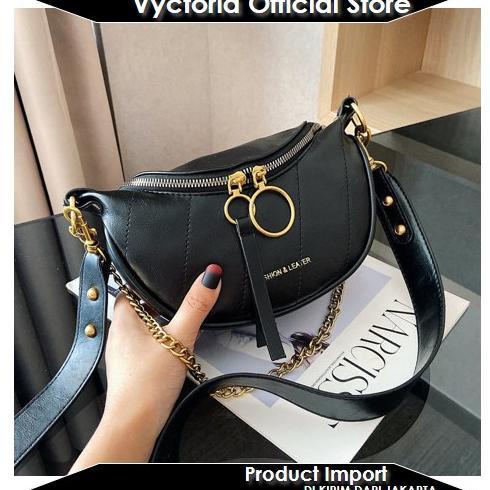 Best Sale (Cod) Vyctoria Vos30337 Tas Pinggang Wanita Waistbag Import Slingbag Promo El5053 Jtf30337