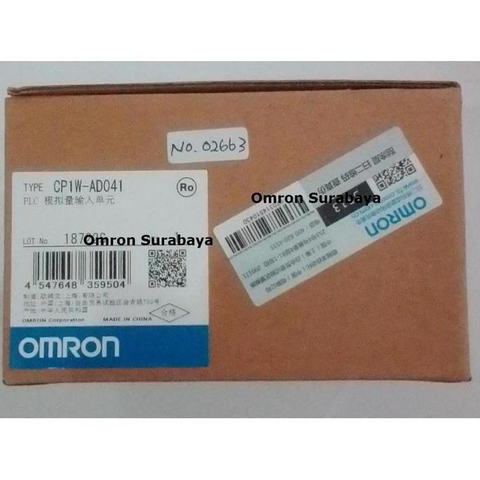 Promo CP1W-AD041 PLC OMRON CP1W-AD041 Diskon