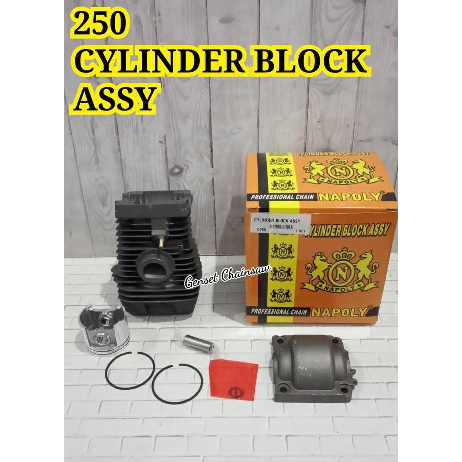 Ms250 Cylinder Block Assy Ms210 Ms230 Chainsaw Ms-250 Ms-210 230 250 Asli