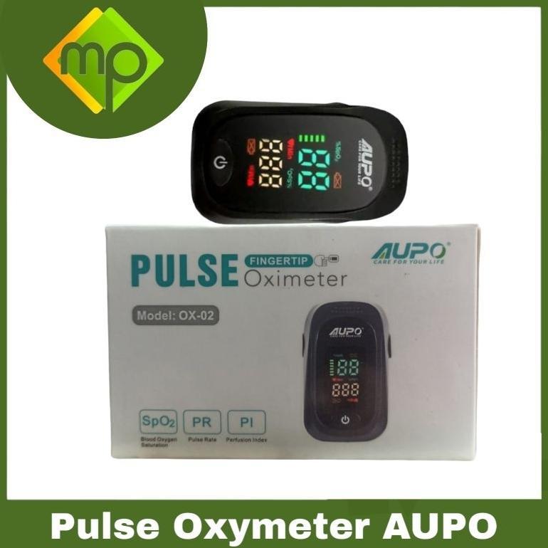 Pulse Oxymeter AUPO  Finger Pulse Oxymeter  Saturasi Oksigen