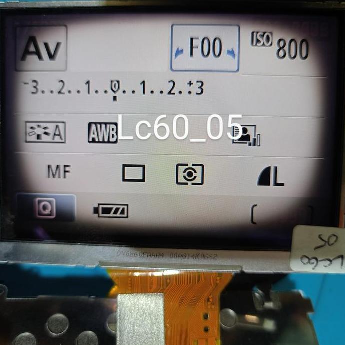 Lcd Canon 60D 600D 6D Original Second