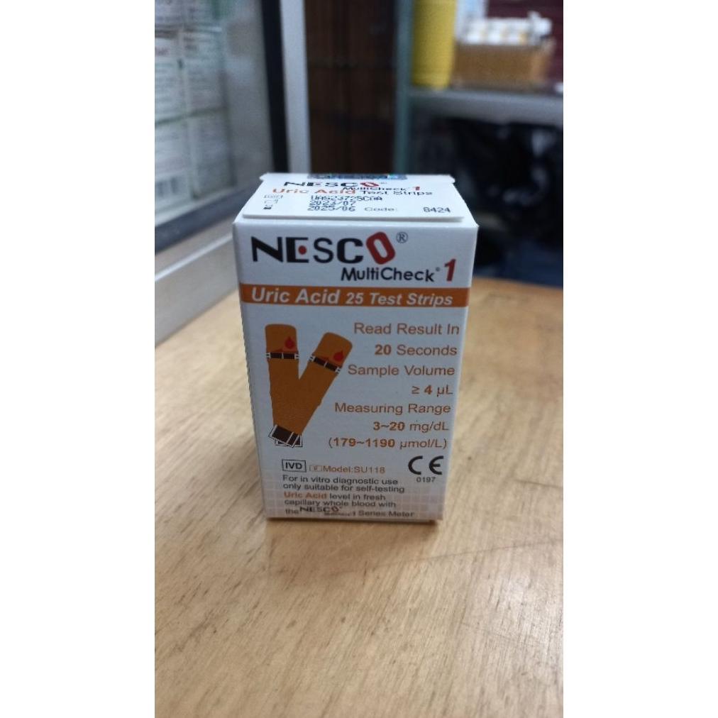 nesco asam urat / strip nesco asam urat isi 25pc / nesco asam urat murah berkualitas