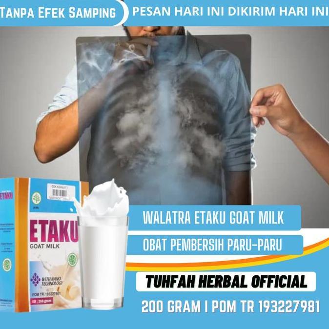 Susu Pembersih Paru Paru, Cairan Di Paru Paru, Pembersih Paru Kotor