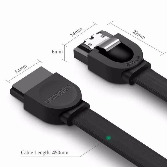 Trikalw- Ugreen Kabel Sata 3.0 Hdd Ssd Up To 6Gbps Ugreen Kabel Sata 3 Original