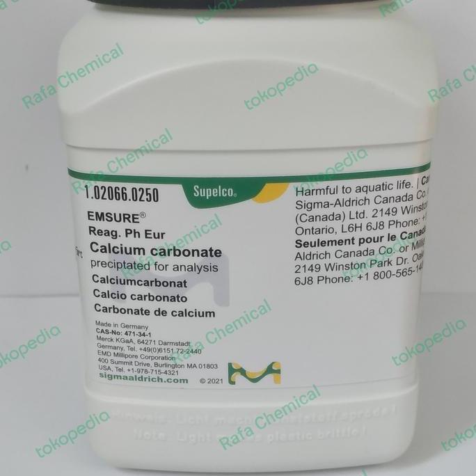 Calcium Carbonate Merck | 1.02066.0250 |  CaCO3 | Carbonat
