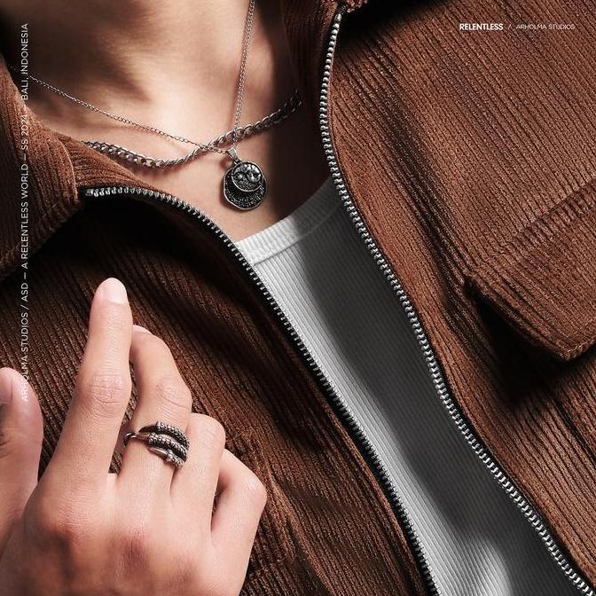 ARHOLMA STUDIOS - CORDUROY ZIP JACKET 'HIRAETH' BROWN