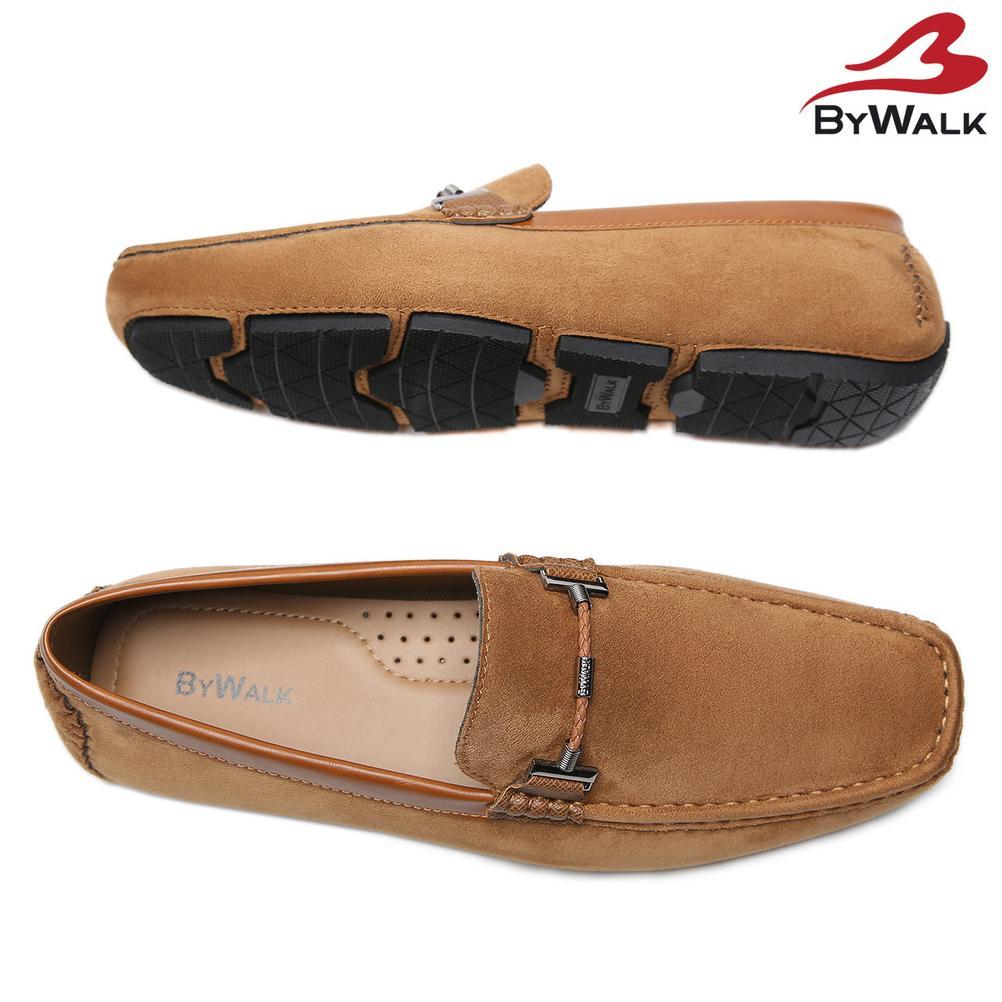 BIG SALE BYWALK CALCIO1 Sepatu Loafers Pria Formal Casual Moccasin Slip On Kerja Bludru Hitam
