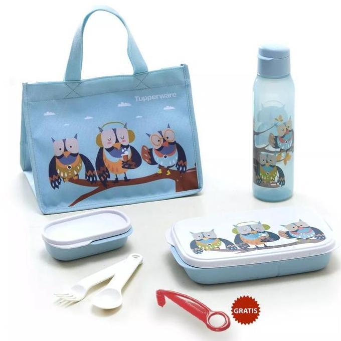 Tupperware Foodie Lunch Set kotak bekal makan anak