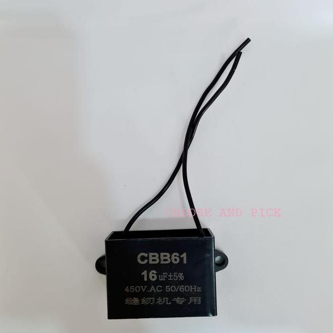 Kapasitor Dinamo Mesin Jahit CBB61 Original TERBATAS