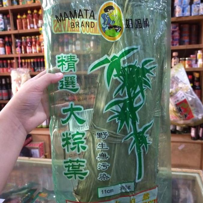 Sayuroi- Daun Bambu Kering/ Daun Bacang/ Daun Bakcang Uk.11Cm 300 Gr