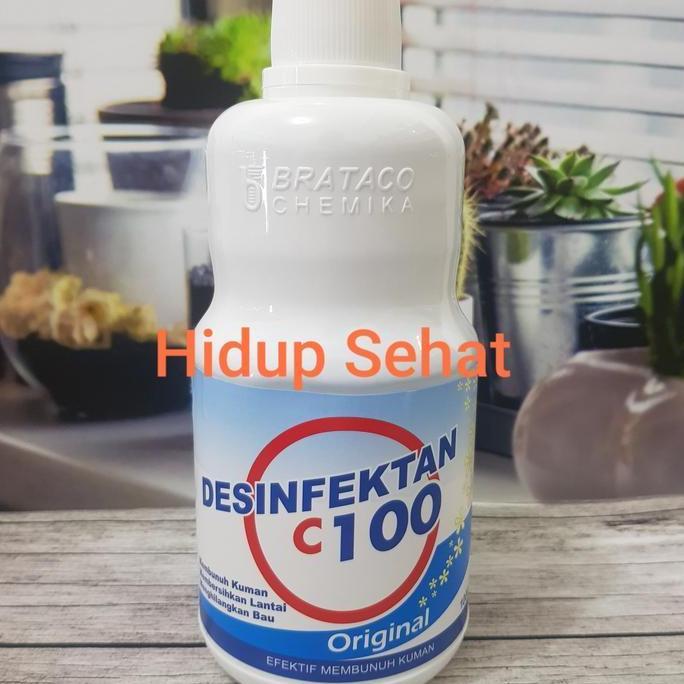 Desinfektan C-100 isi 1000ml - Kualitas Top PT Brataco
