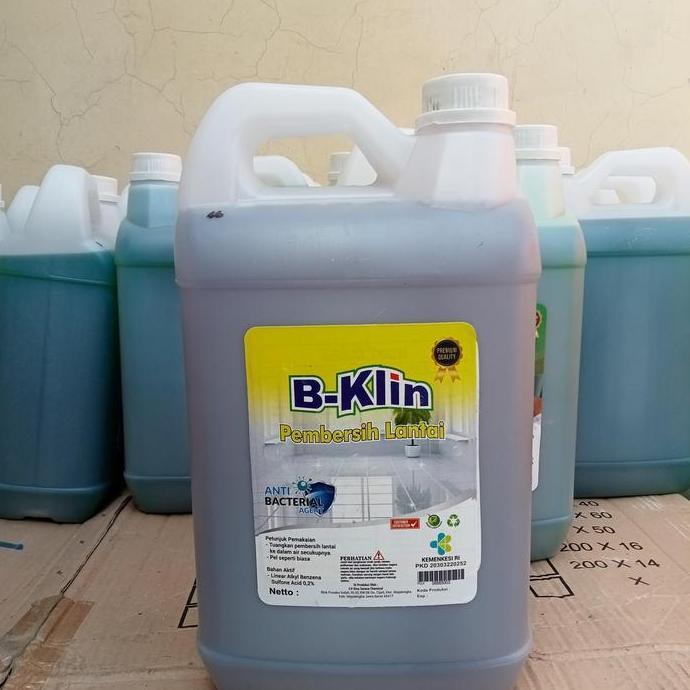 sabun pembersih lantai 5 liter B-Klin  Floor cleaner 5000 ml B-Klin
