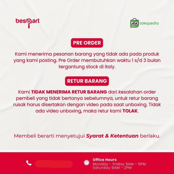 Sekarangkirim- Shower Screen Nuova Simonelli