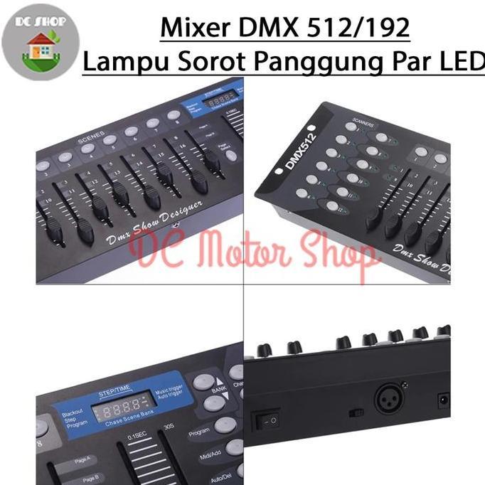 Yoiyoman- Mixer Lighting Dmx 512/192 Dmx192 Dmx Controller Lampu Panggung Redsun
