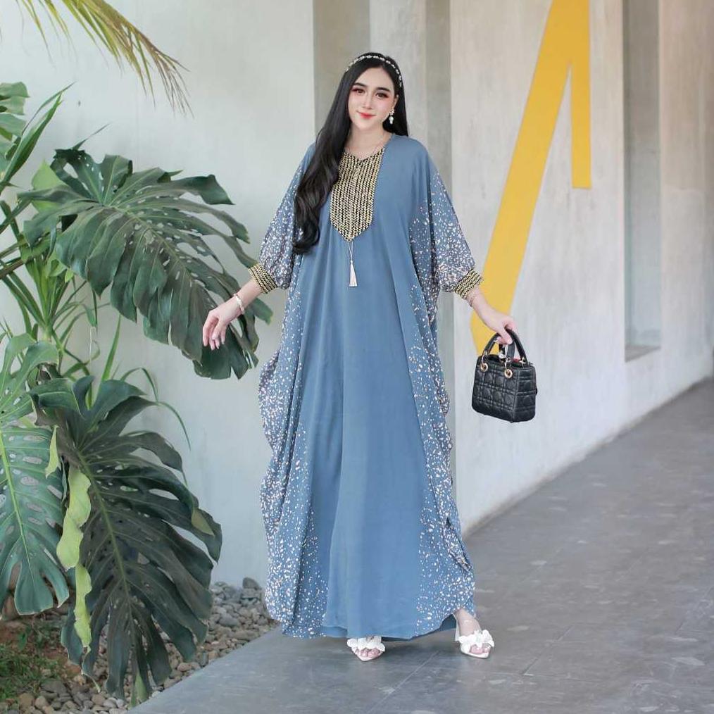 sale Kaftan Batik Kaftan Gamis Jumbo - Kaftan Rayon - Gamis Renda Sultan viral