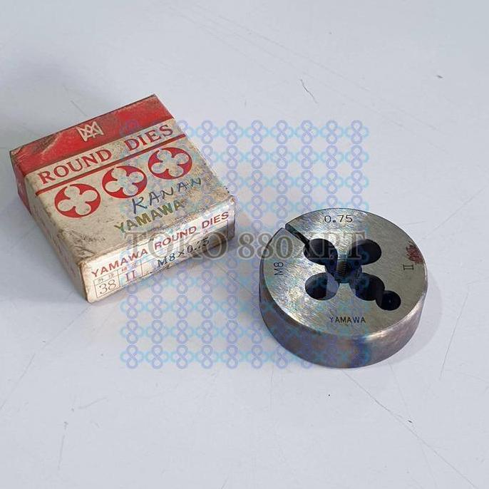 ;&;&;&;&] Mata Senai Snai Drat Die Yamawa M8X0.75 M8 X 0.75 AR-D SKS JIS Japan