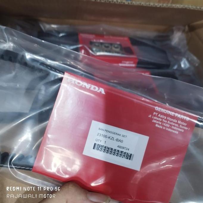 '' 23100-KZL-BA0 VANBELT SET BEAT FI (KASAR) KZL AHM ORIGINAL ''