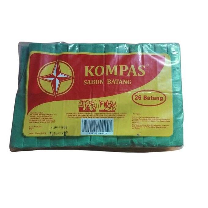 Wash- Kompas Sabun Batang Kompas Isi 26 Batang Sabun Batang Kompas