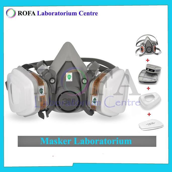 Aman- Masker Kimia / Masker Laboratum / Masker Gas