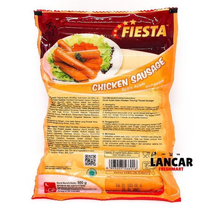 Enaknyoo- Fiesta Sosis Ayam / Sosis Ayam 500Gr