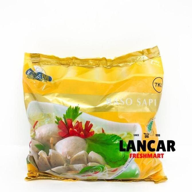 Enaknyoo- Bakso Sapi Essem Kuning / Bakso Essem Kuning Isi 50Pcs