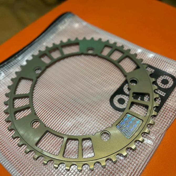 Chainring AARN PRO anniversary made in USA bcd144 fixie