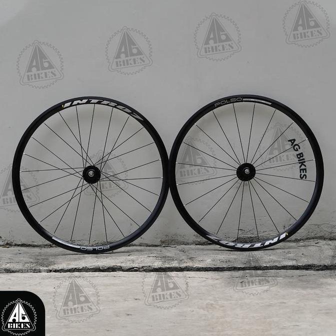Wheelset Intro7 Track Loncer dan Ringan 