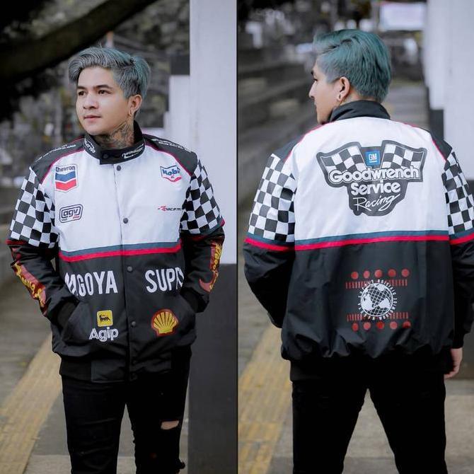 DI31 - NASCAR JACKET VINTAGE - JAKET NASCAR PRIA ORIGINAL