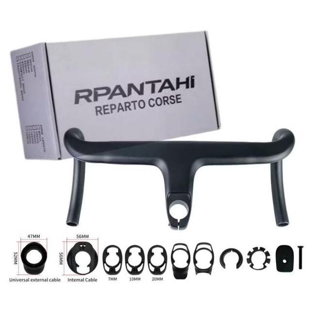 Integrated Handlebar Rpantahi Dropbar Stang Sepeda Roadbike