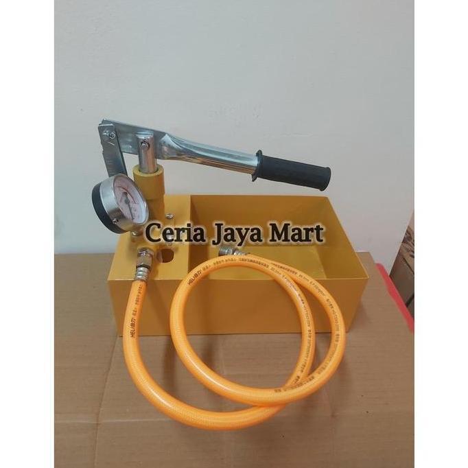 Presisix- Test Pump Manual / Alat Tes Kebocoran Pipa / Tes Tekanan Pipa