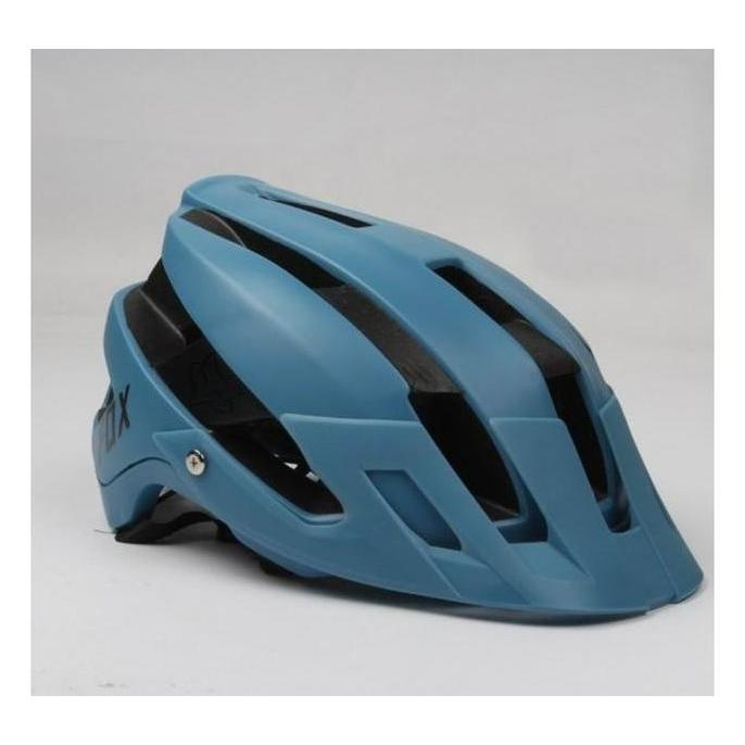 HELM SEPEDA MTB FOX FLUX BLUE