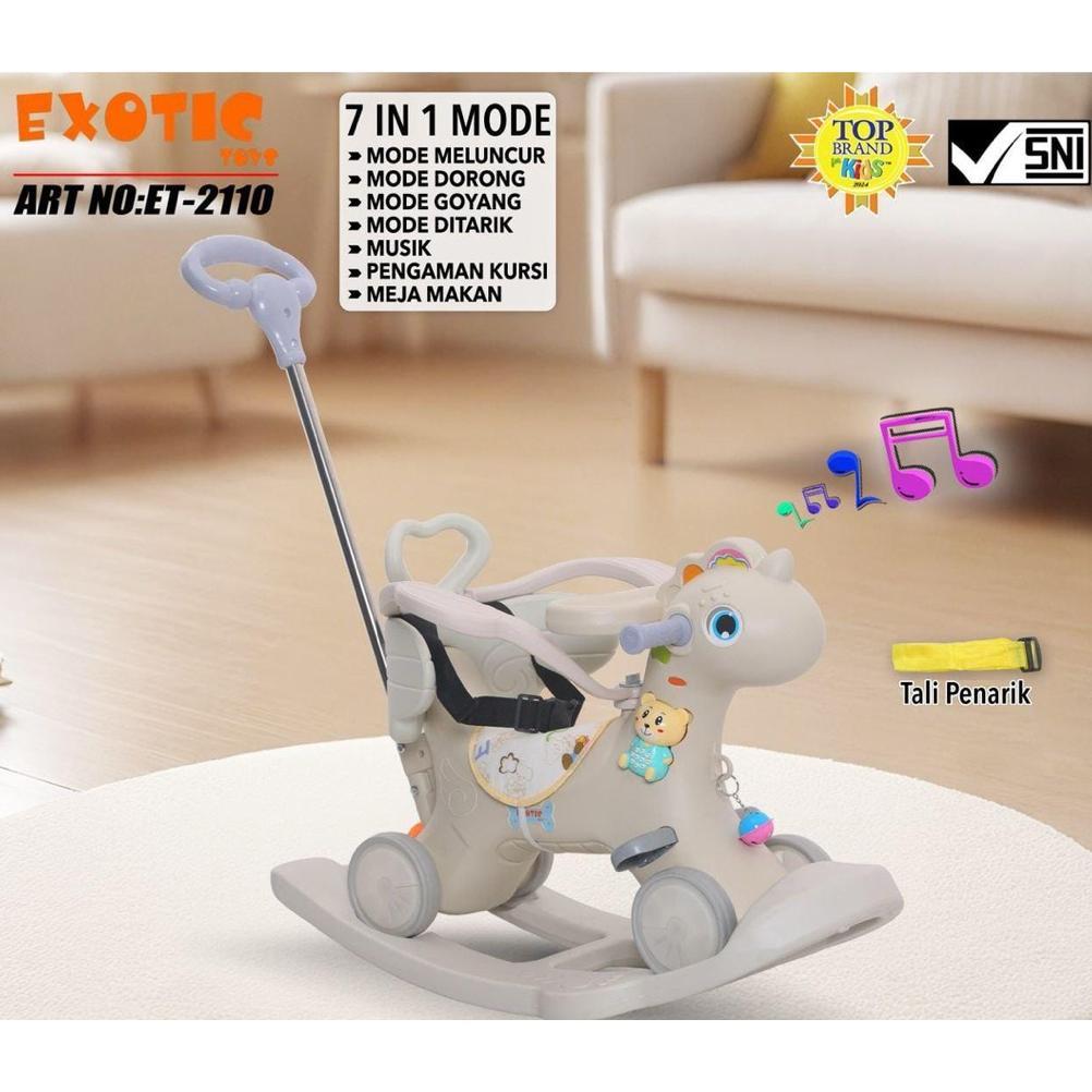 -ALS- MAINAN ANAK Rocking Horse Exotic ET2110 ET3114 ET 3114 ET 2108 / ET2108/ ET 2110 M1004  M1006 