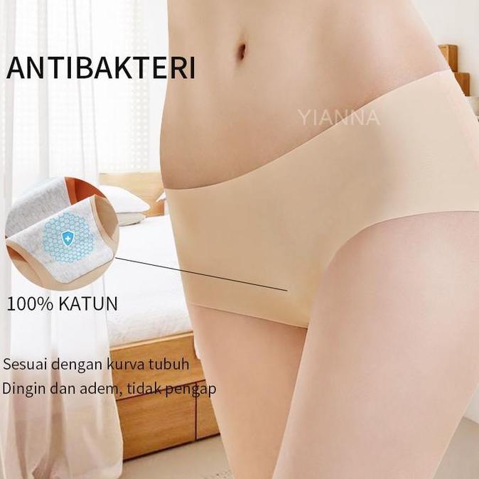 Celana Dalam Wanita Seamless Premium Quality CD Seamless Halus Tanpa Jahitan Pkaian Dalam Grosir
