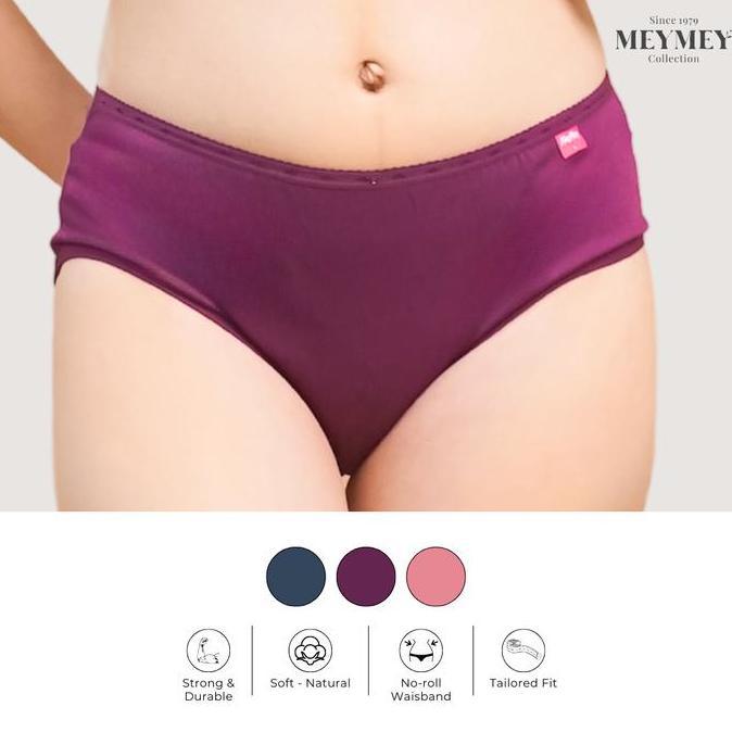 Mey Mey Celana Dalam Wanita Remaja Dewasa Mini Warna Tua cd  wanita